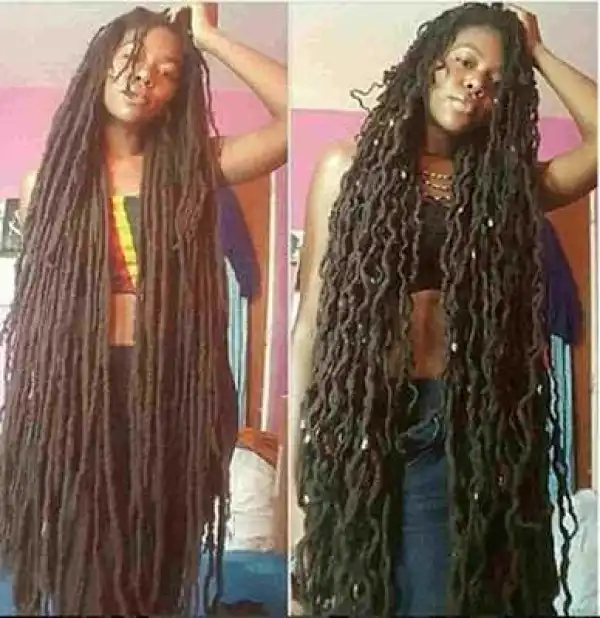 This lady claims she